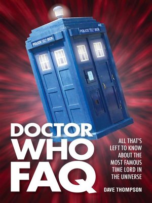 cover image of Doctor Who FAQ